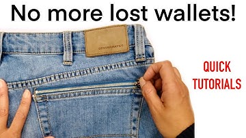 what if you install a Pocket Zipper! - Learn how to do it in 3 minutes 💡