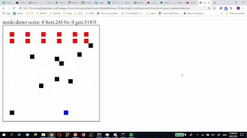 AI learns to play Space Invaders