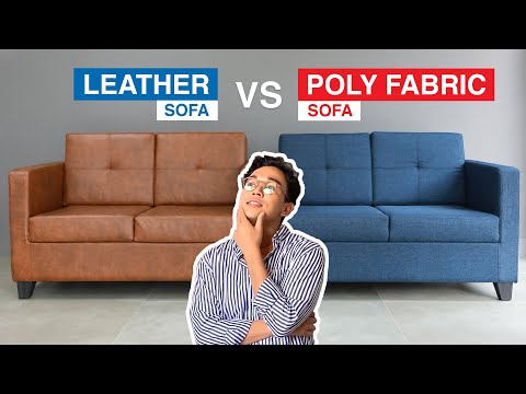 Video: Leatherette sofas - tswv yim zoo nkauj