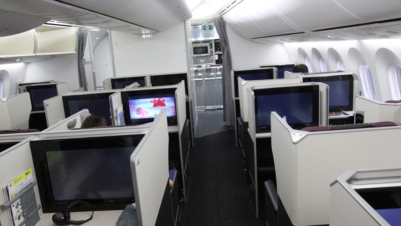 JAL SKY SUITE 787「Seat 1K SSⅠ」成田～ホノルル・ハワイ - YouTube