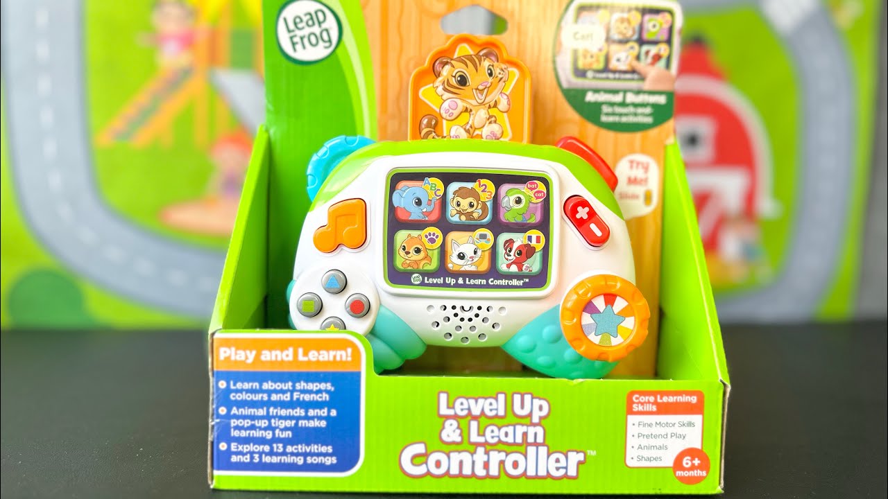 Unboxing Leap Frog Level Up & Learn Controller - YouTube