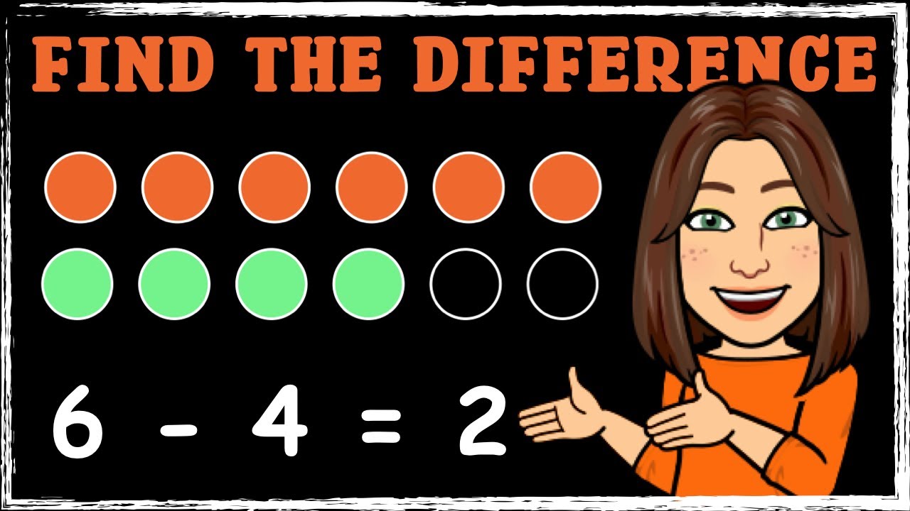 Find The Difference Subtraction Maths With Mrs B YouTube