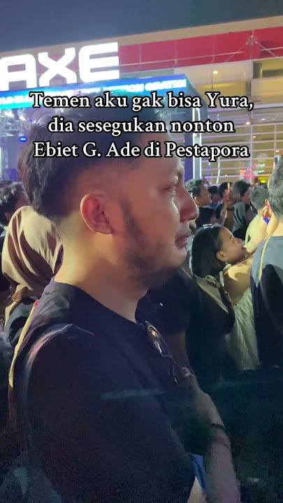 Nonton Live Ebiet G. Ade... Nangis!