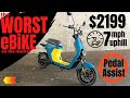 WORST eBIKE ON THE MARKET! Segway C80 eMoped - E-Bike - Ninebot C80