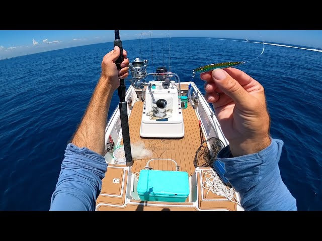 Offshore Fishing - Trolling and Jigging To Find a Bite 