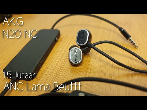 Review AKG N20 NC (Indonesia) 1,5 Jutaan, ANC nya lama beutt, vs Tin T2 Plus