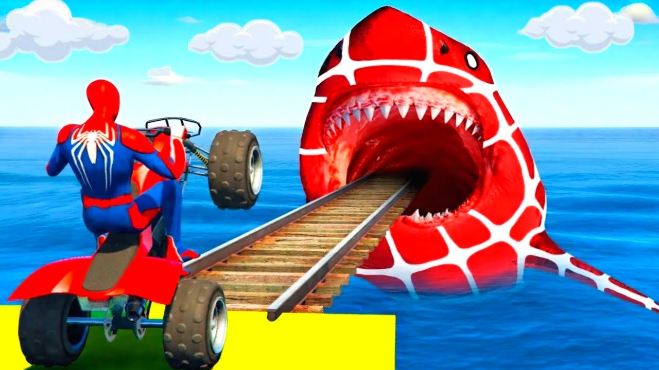 الرجل العنكبوت انقاذ باتمان Spider-Man Rescue batman vs iron man vs venom funny Game GTA 5 superhero