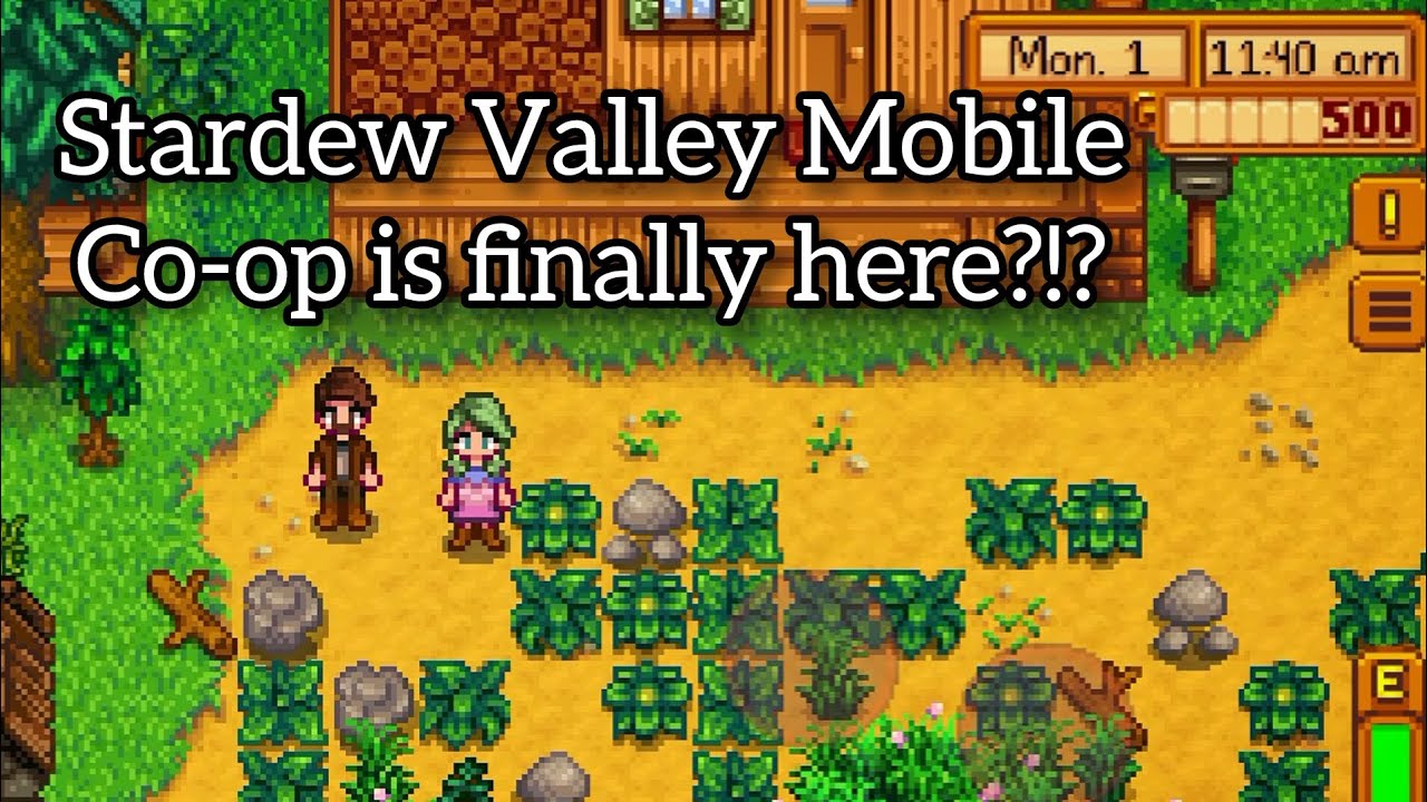 Testing Stardew Valley mobile's new Co-op mode! - YouTube