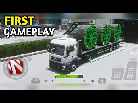 🚚FIRST LOOK GAMEPLAY Of Truckers Of Europe 3 By Wanda Software (Officially Released)🏕| Truck Game