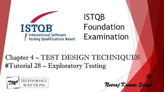 ISTQB Foundation Level Certification 2011 | 4.5 Exploratory Testing