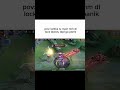 POV : ketika lu main mm di lock lawan tapi gak panik #mobilelegends #moments #shorts