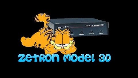ZETRON Model M30 Worldpatch