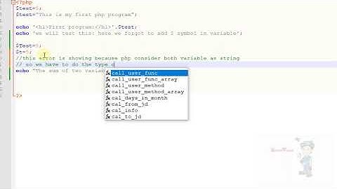 A non-numeric value encountered in file on on line 12 || variable type casting php