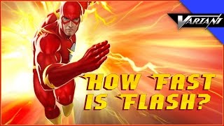 One Shot: How Fast Is The Flash?