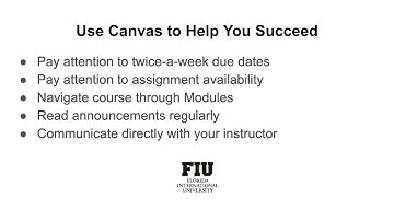 ENC 1101 Fully Online Welcome Video