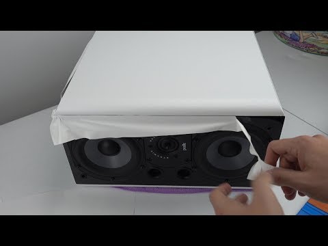 How to Vinyl Wrap a Bookshelf Speaker Polk Audio LSi 9 Side Panel Recoloring