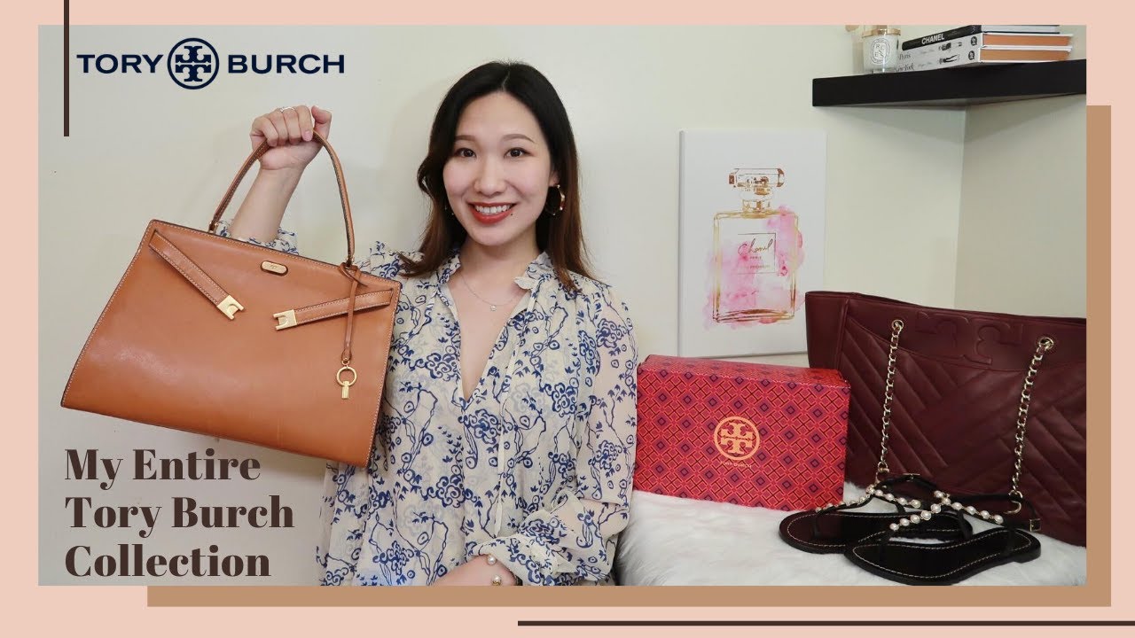 TORY BURCH LEE RADZIWILL DOUBLE BAG REVIEW & COMPARISON 2020: WHAT FITS,  MOD SHOTS | AD - YouTube