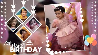 Birthday Video Editing | 1st Baby Birthday Status Video Editing | First Birthday Status Editing screenshot 4