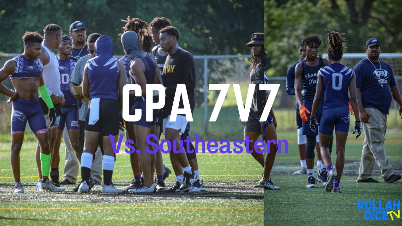Chandler Park Academy Football 7v7 vs. Southeastern (Mic'd Up)