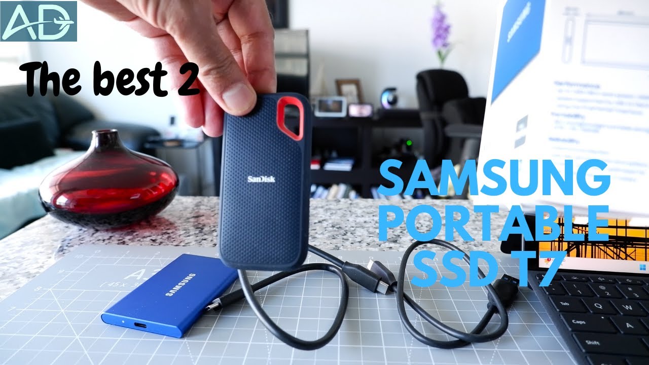 🖥️ Samsung t7 shield vs SanDisk extreme portable v2 : Which one is the  Best?