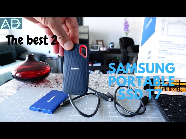 Test SSD externe Samsung T5 / T7 contre Sandisk Extreme V2 - Test - pas  durs, mais costauds ! - MAGAZINEVIDEO