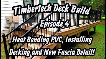 New Timbertech Composite Deck Build  Apex, NC 0825 | Episode 4