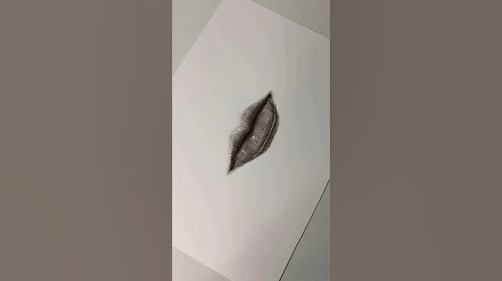 How to draw lips👄 #drawing #lipsdrawing #realistic #shorts