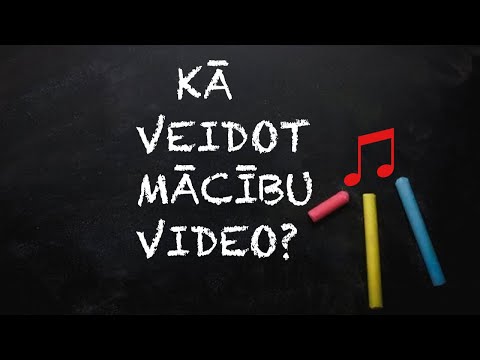 Video: Kā Veidot Vieglu Mūziku