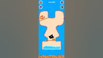 FISH PIN  level  263 #shorts #shortvideo #game #puzzlegame