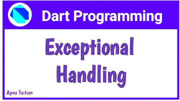 #23 Dart : Exception Handling In Dart | Try Catch Finally Clause | How To Handle Exception In Dart