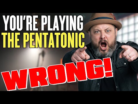 Pentatonic Scale for Guitar The BEST 5 Note Picking Pattern