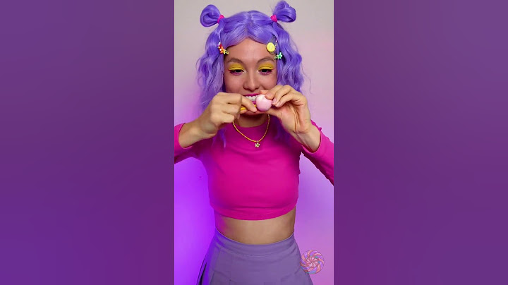 اصنع بنفسك مصاصة مطاطية لذيذة! 😳🍭
