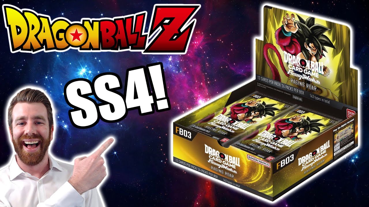 Raging Roar Dragon Ball Fusion World Card Game Booster Box Opening
