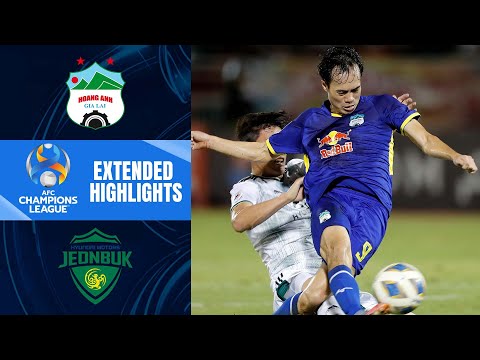 Hoang Anh Gia Lai vs. Jeonbuk: Extended Highlights | AFC Champions League | CBS Sports Golazo- Asia Hoang Anh Gia Lai vs. Jeonbuk: Extended Highlights | AFC Champions League | CBS Sports Golazo- Asia Thumbnail