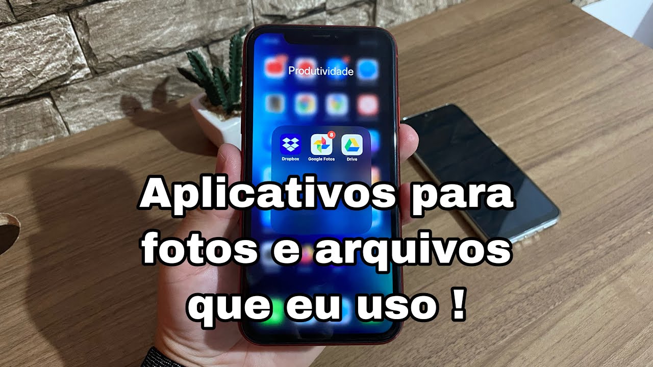 APLICATIVOS QUE EU USO PARA ARMAZENAR FOTOS E ARQUIVOS . YouTube