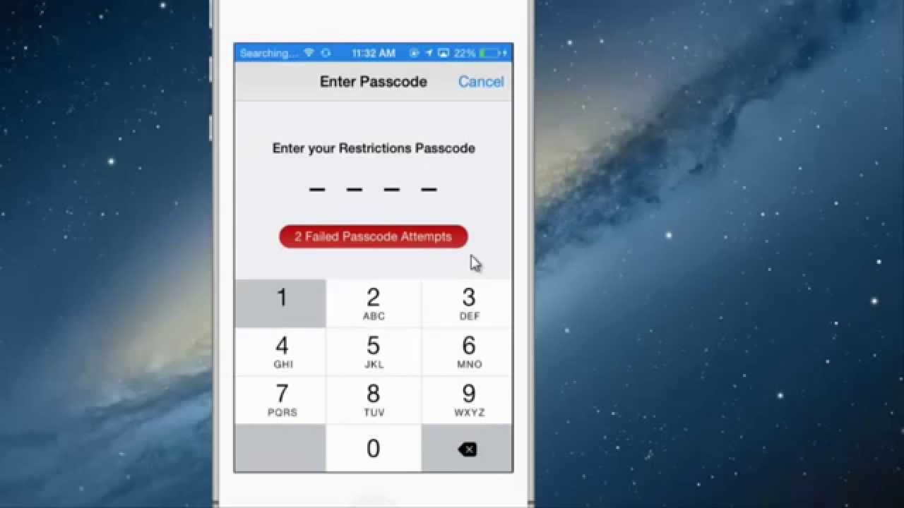 Reset Restrictions Passcode For IPhone IPod Touch IPad Reset Restrictions Passcode For IPhone IPod Touch IPad