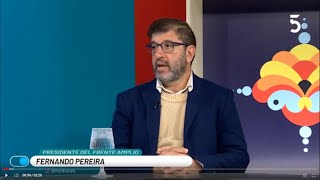 Recibimos al presidente del Frente Amplio, Fernando Pereira by Canal 5 Uruguay 3,067 views 3 days ago 32 minutes