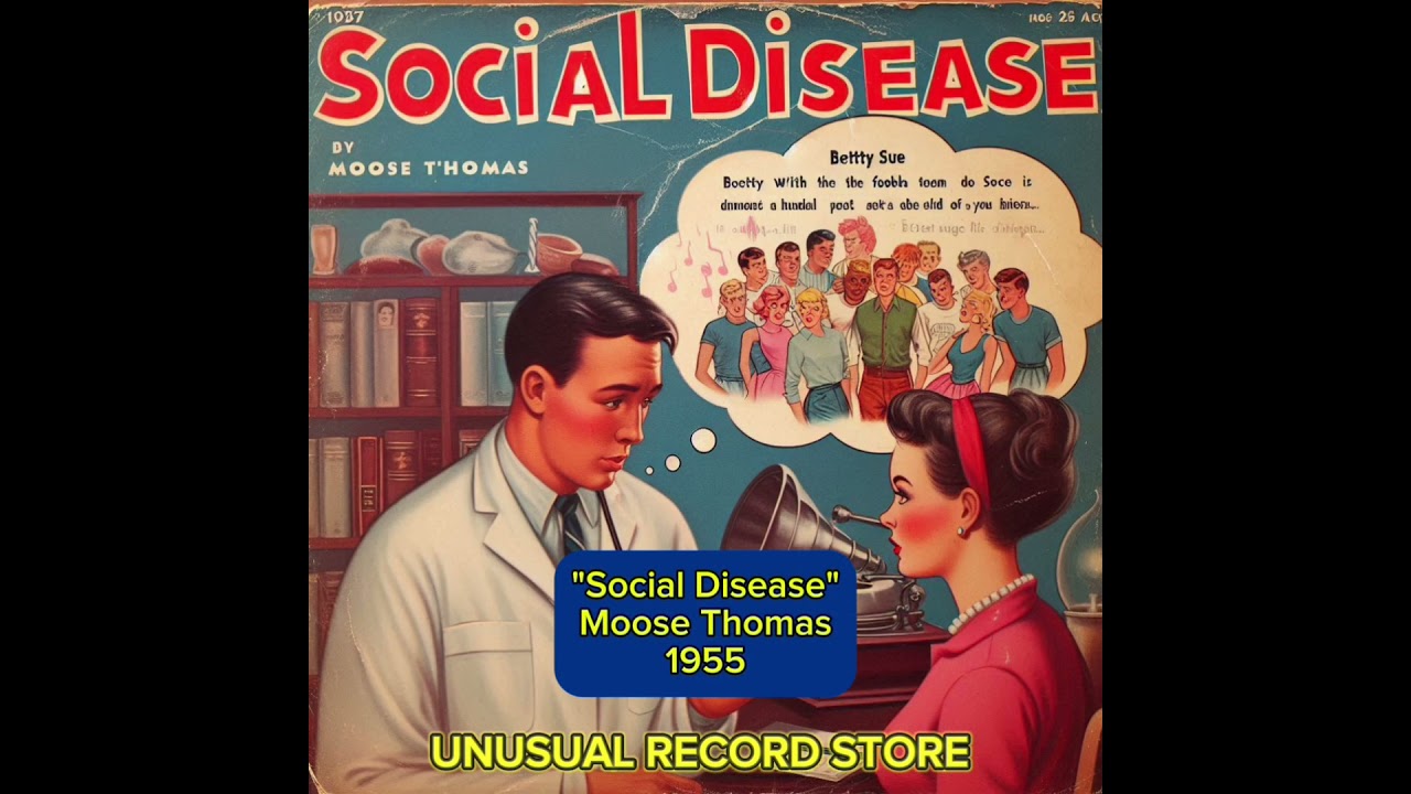 "Social Disease" by Moose Thomas (1955) | Rare Vinyl Find