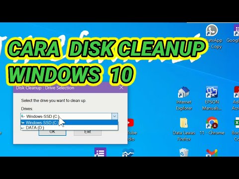 Tutorial Melakukan Disk Cleanup di Windows 10 (Performing a Disk Cleanup in Windows 10)
