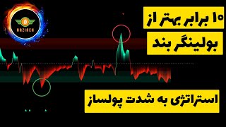 اندیکاتوری 10 برابر بهتر از بولینگر بند| استراتژی به شدت پولساز