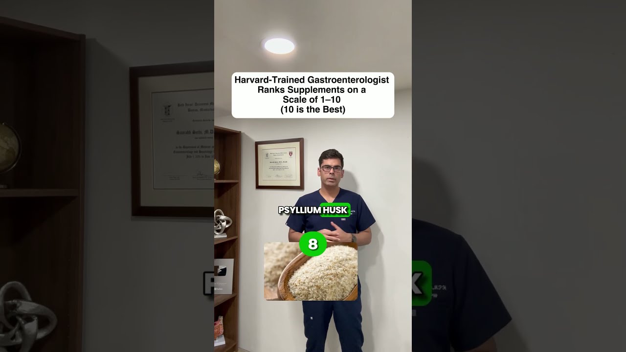 Doctor Ranks Popular Supplements From Best To Worst On A Scale Of 1 10 Dr Sethi