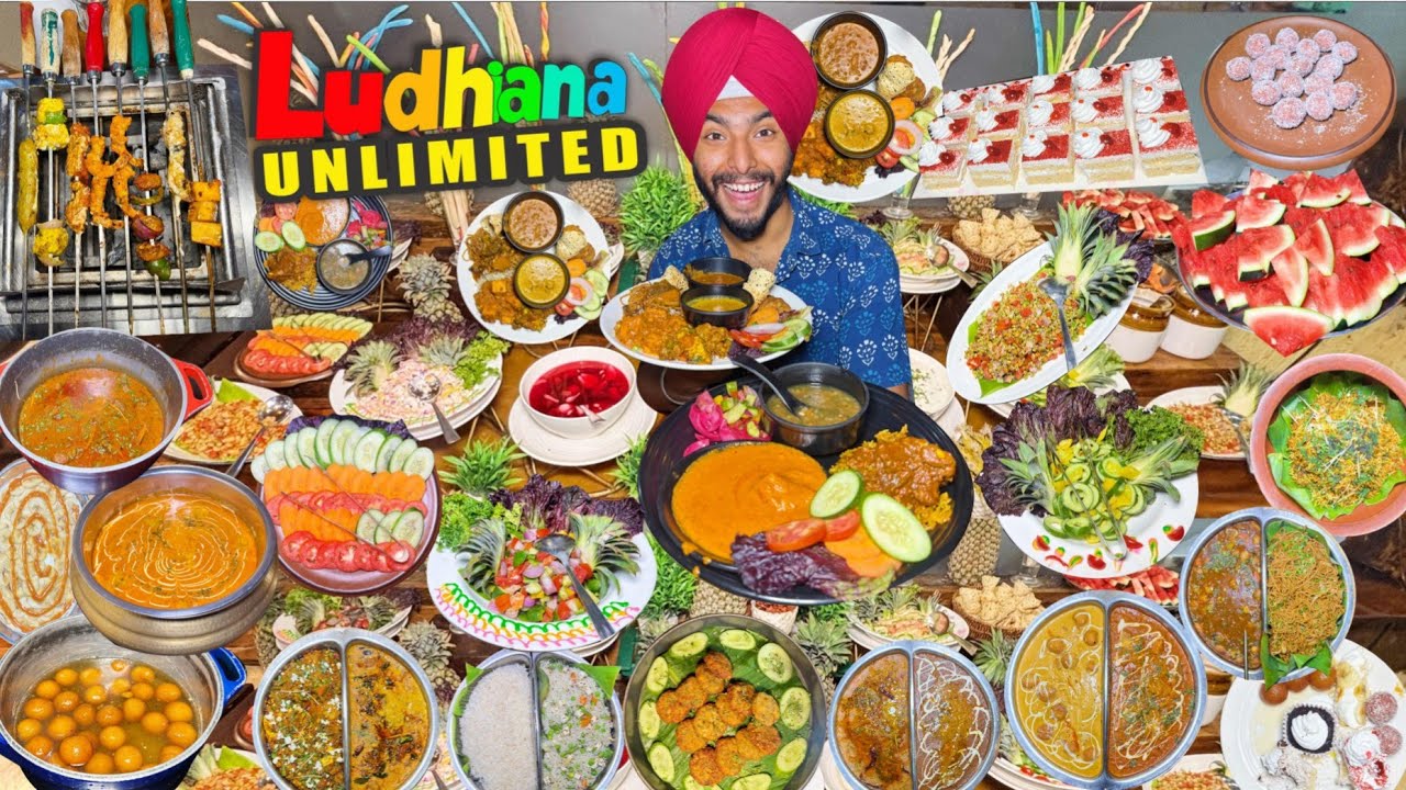 150+Items Buffet | Biggest Unlimited  Buffet in Ludhiana 