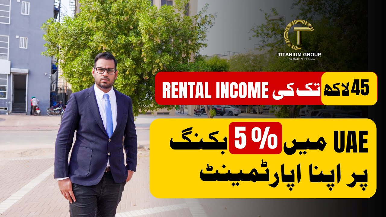 45 Lac Annual Rental FreeHold Apartments in UAE on 5 Booking