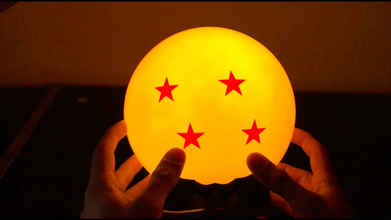 ABYSTYLE Dragon Ball Z - Lámpara de escritorio LED de 4 estrellas, réplica  de 4 estrellas, 3.2 pulgadas, suave y cálida, luz de escritorio DBZ. Ideal