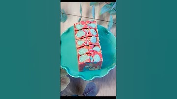#Soapmaking tactics - creating colorful layers step-by-step  - #shorts