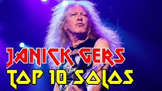 TOP 10 JANICK GERS SOLOS - IRON MAIDEN