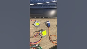 EGR215 2 Arduinos with two stepper motors and servo motor