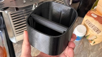 3D Printed Espresso Knockbox Cheap Beginner Espresso Upgrade & Useful Thing