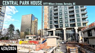 4/26/2024 CENTRAL PARK HOUSE by Bosa Properties, 5977 Wilson Avenue, Burnaby, BC by Metro Vancouver Construction Projects & Buildings 211 views 1 month ago 5 minutes, 55 seconds