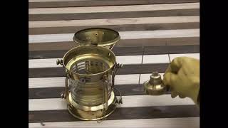 Brass Oil Ship Lantern -Roost Outdoors